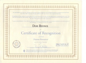 Prospera Human Resources Training