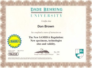 SAMSHA Regulation Training 2004